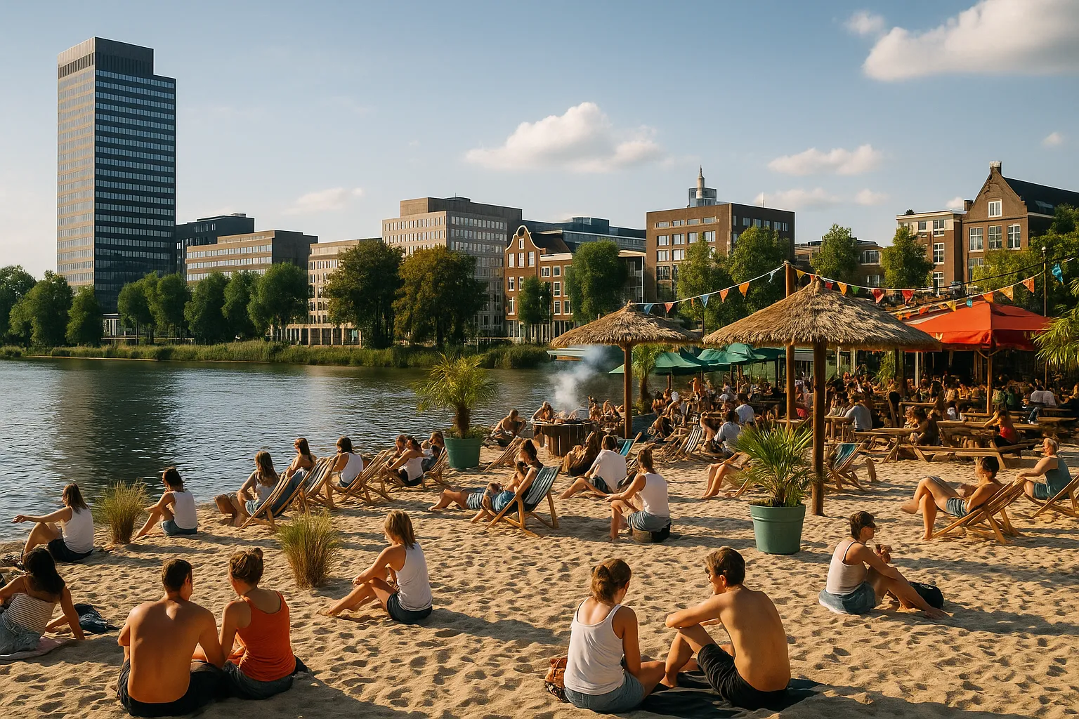 Urban Beachlife in Amsterdam: So erlebt ihr die besten Stadtstrände zwischen Grachten und Sand