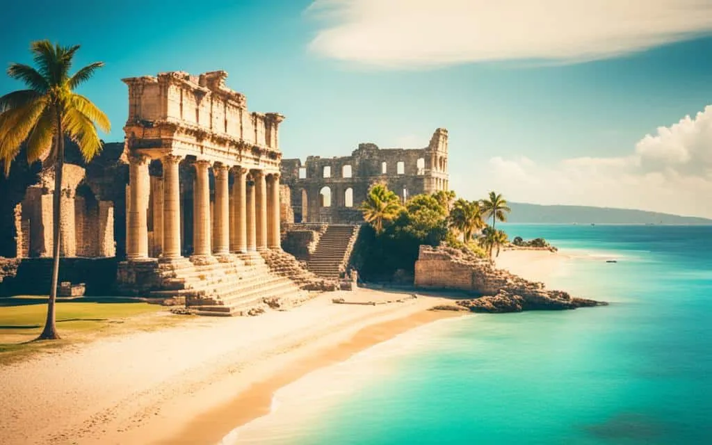 Historische Sehenswürdigkeiten am Strand