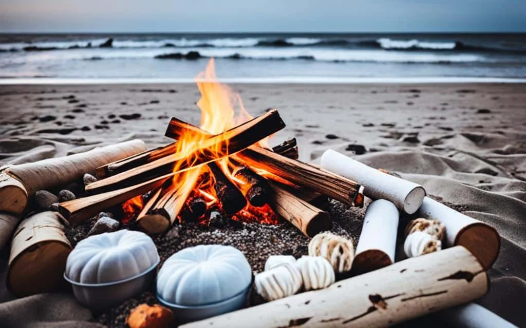 Lagerfeuer am Strand Ausstattung