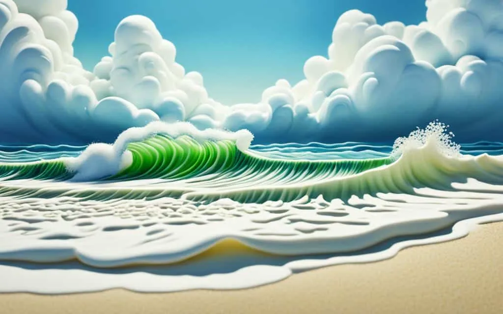 Meerschaum am Strand