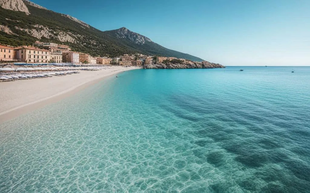 Spiaggia di Capo Bianco Strandaussicht