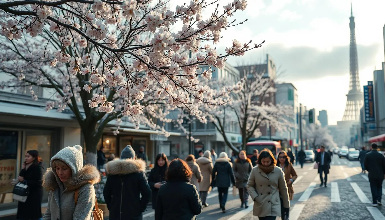 Tokio Wetter Februar