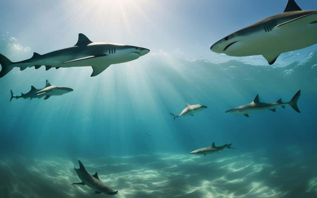 Haie in Flachwasserzonen