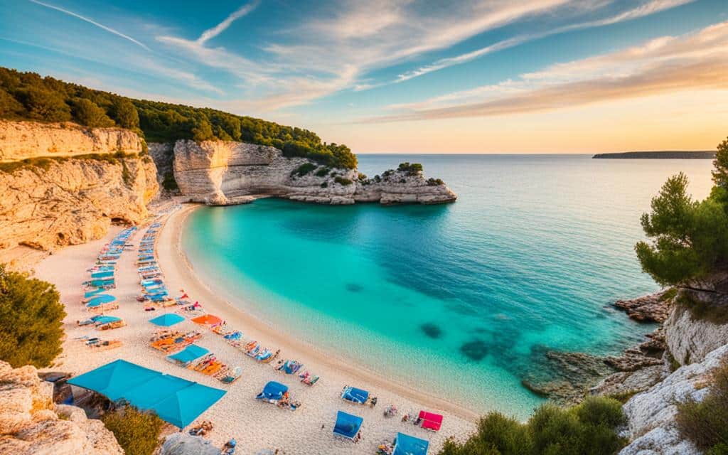 Istrische Halbinsel Strand