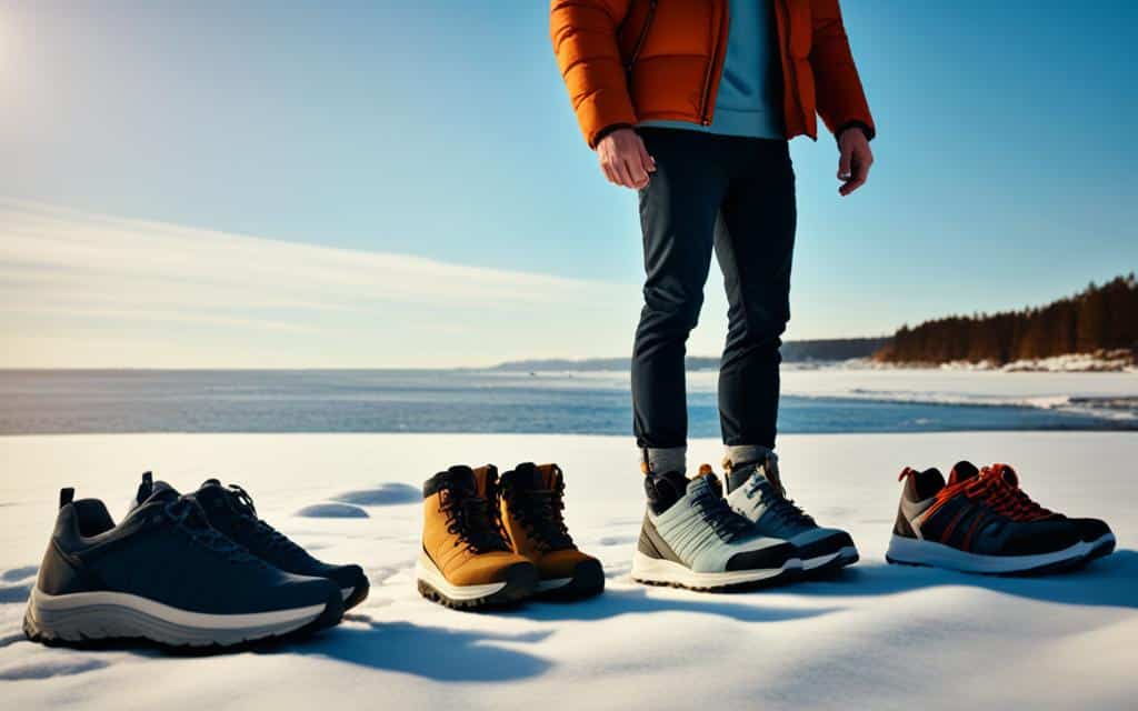 Optimale Schuhauswahl für den Strand im Winter