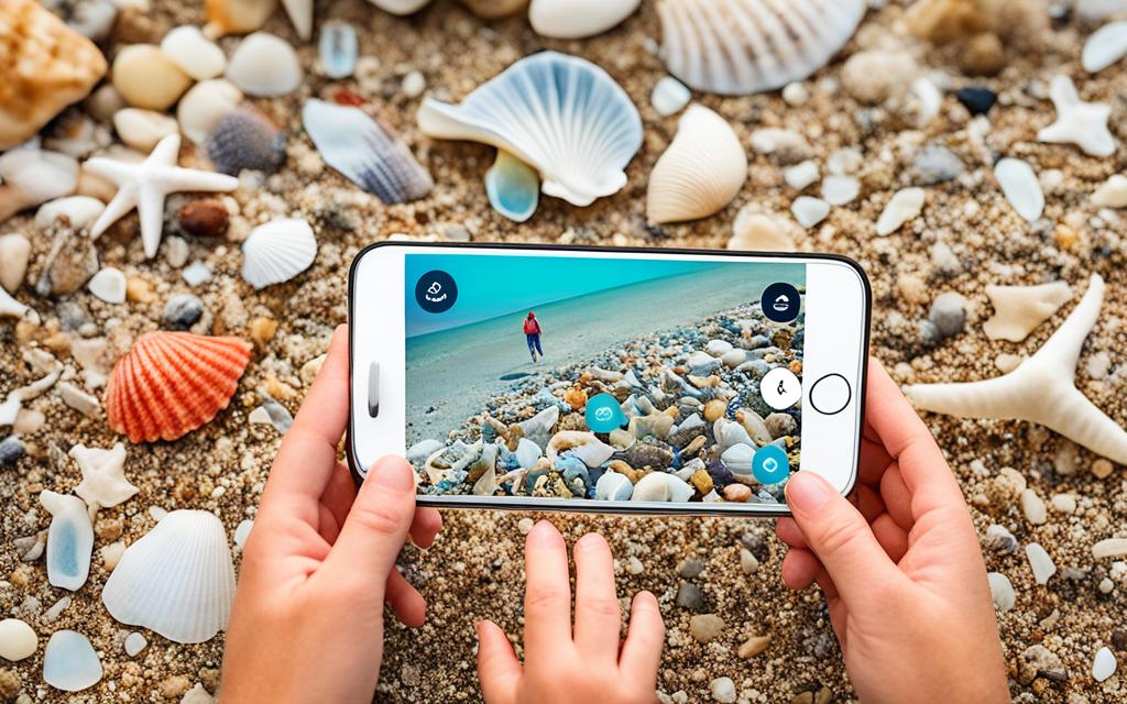 Strandfund identifiziert durch BeachExplorer App
