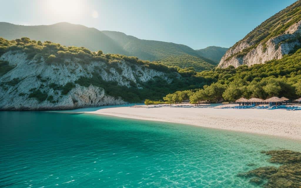 albanien strand wie malediven