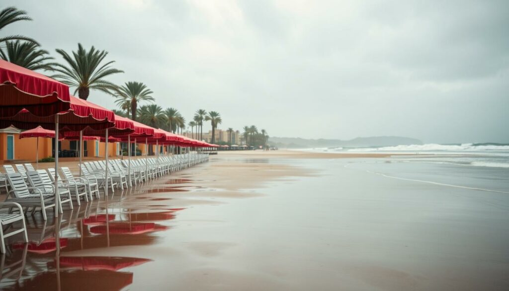 Agadir Regen Februar