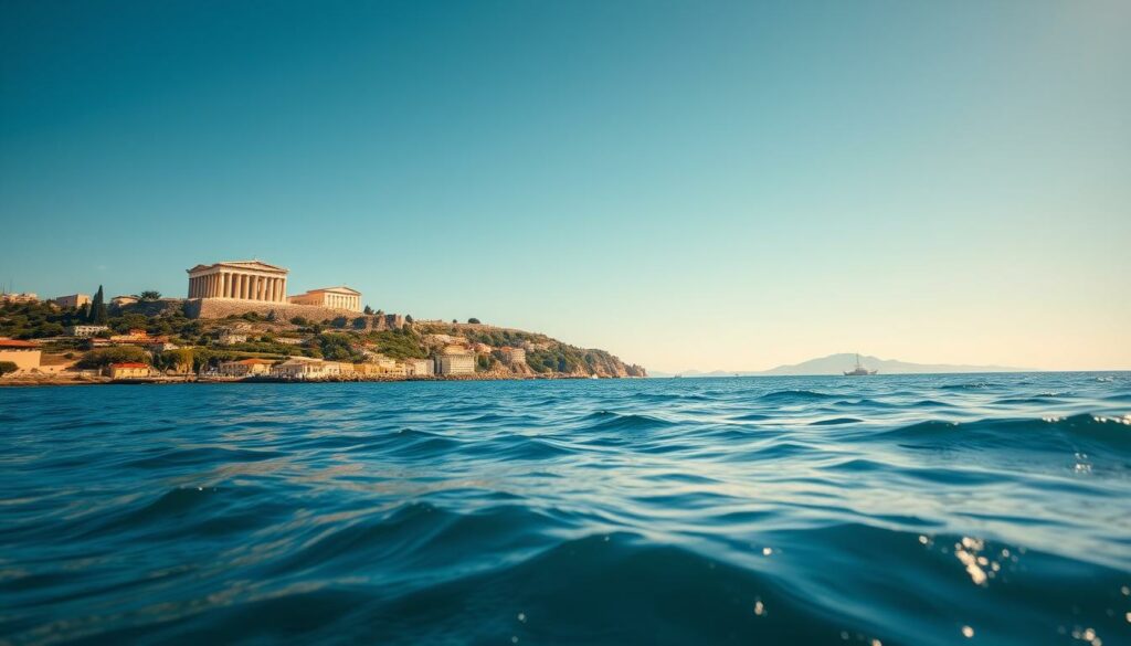 Athen Wetter Februar Mittelmeer