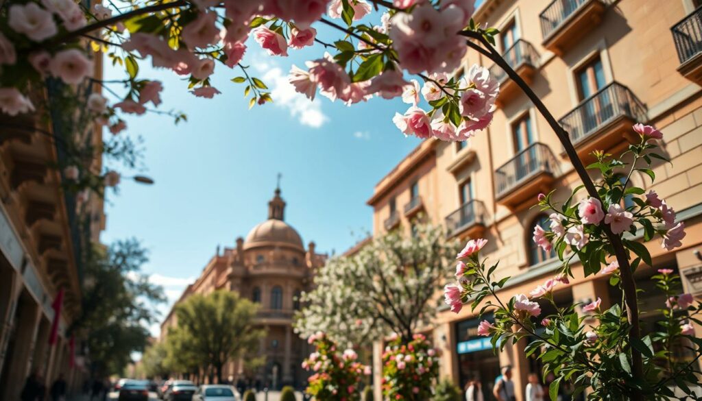 Barcelona Klima März im Vergleich