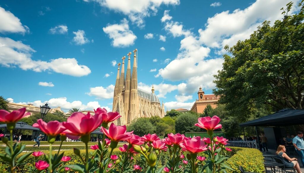 Barcelona MaiTemperaturen