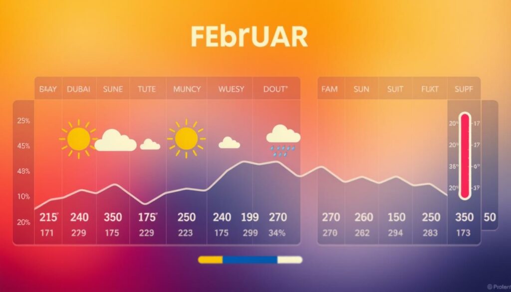 Dubai Klimatabelle Februar