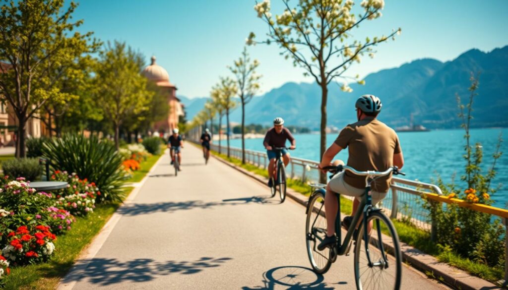 Gardasee Temperaturen März Radfahren