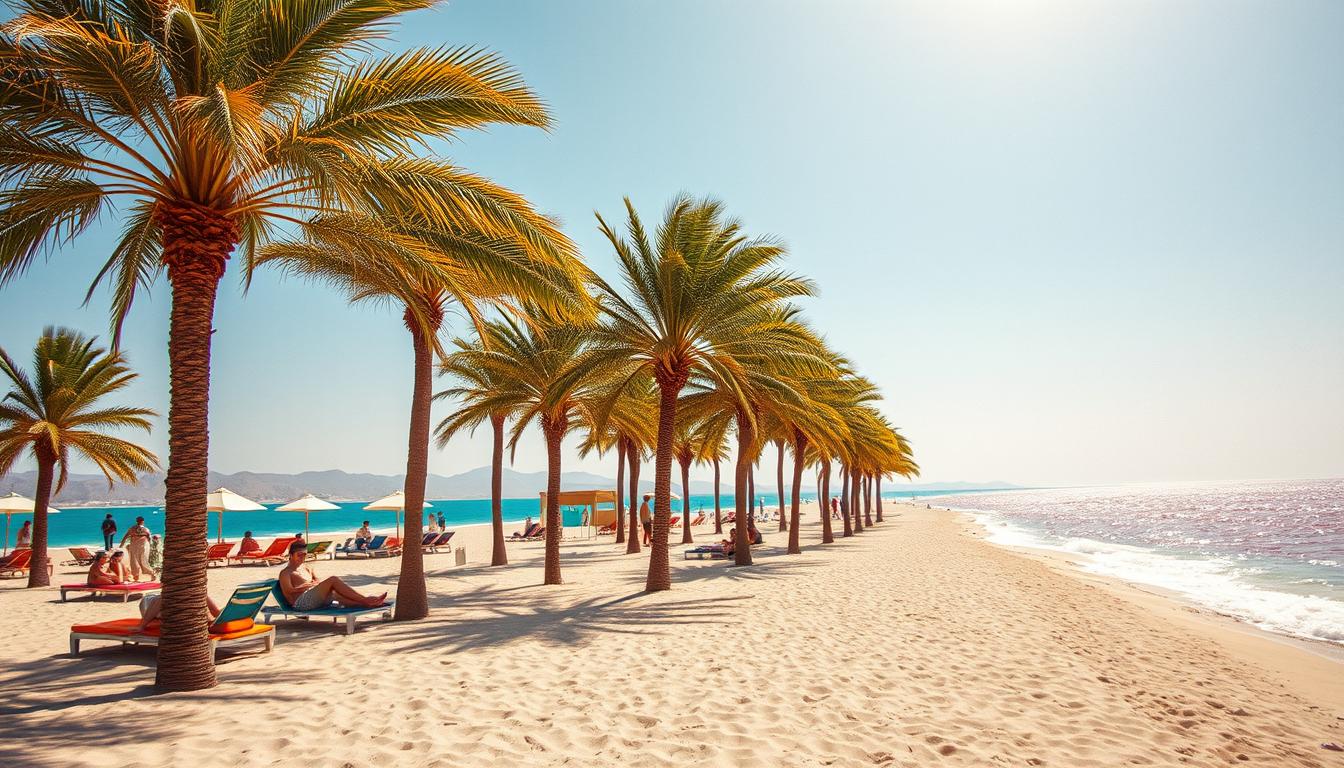 Elegantes Wetter April Hurghada Bildernull