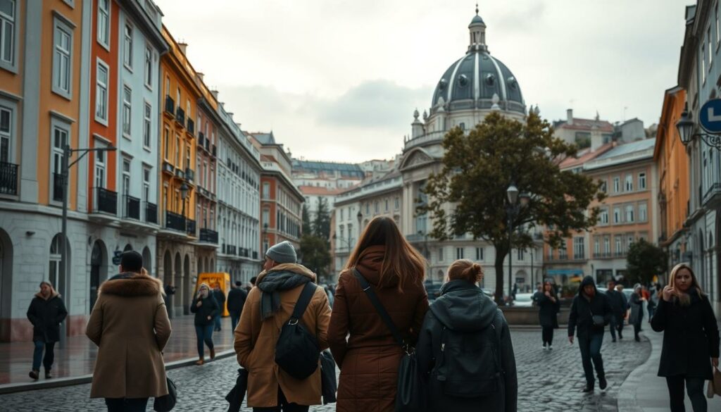 Lissabon Wetter Januar