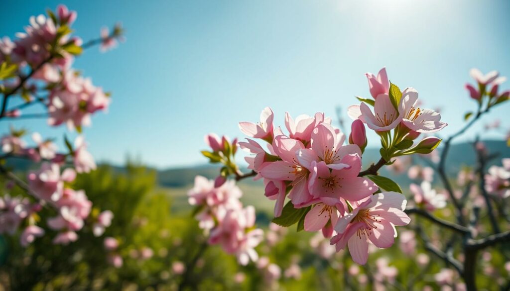 Mandelblüte auf Mallorca im Februar