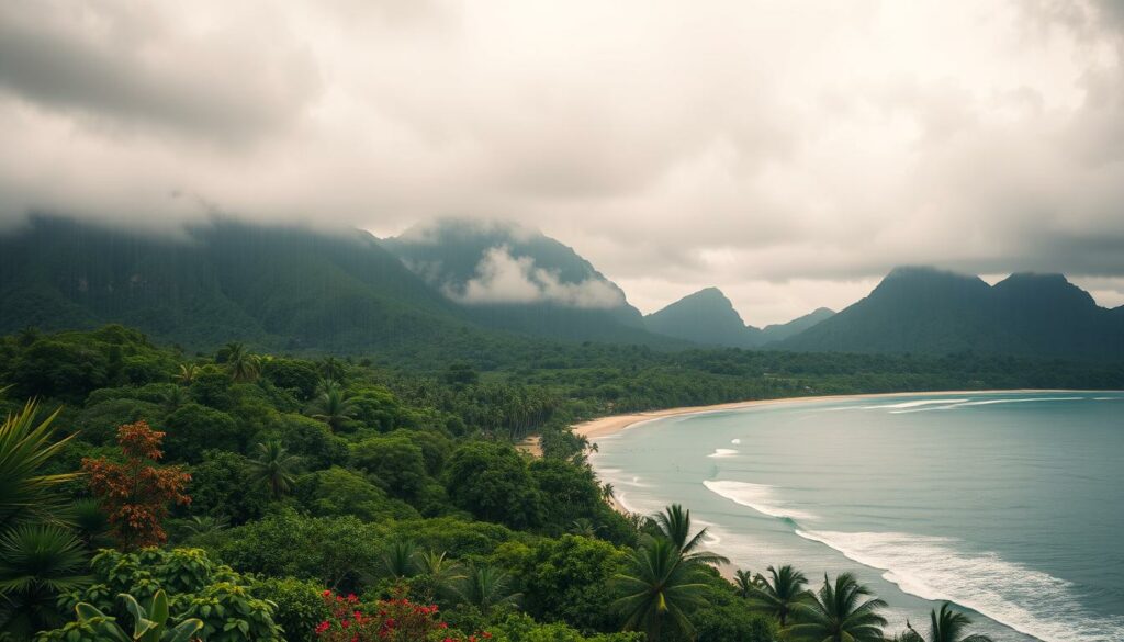 Mauritius Regen Februar