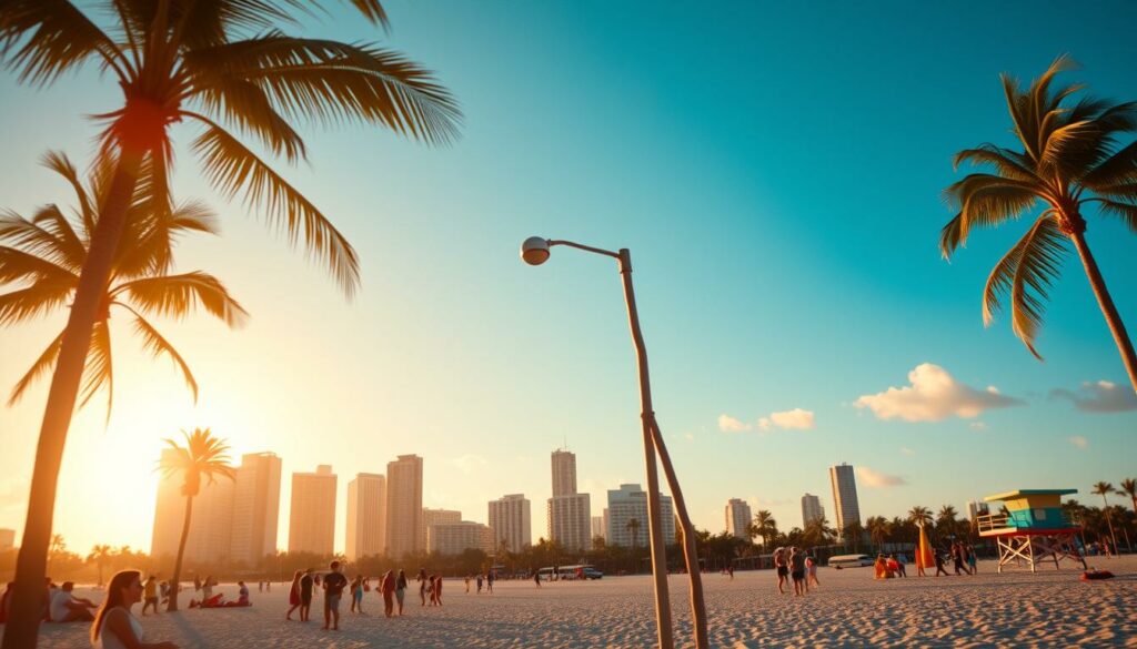 Miami im Januar