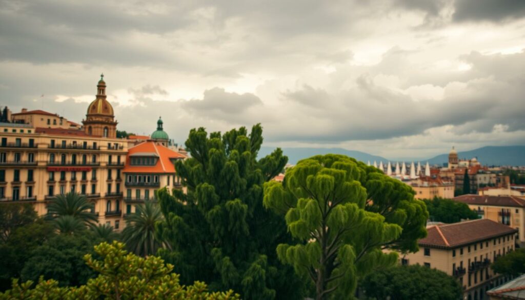 Niederschlag Barcelona Mai Wettermuster