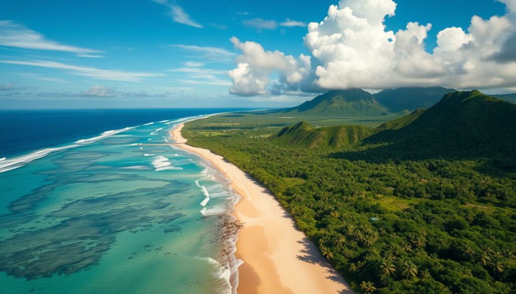 Regionale Wetterunterschiede Mauritius