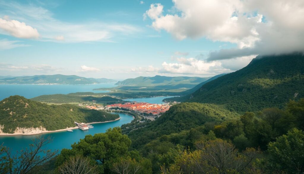 Regionale Wetterunterschiede in Kroatien