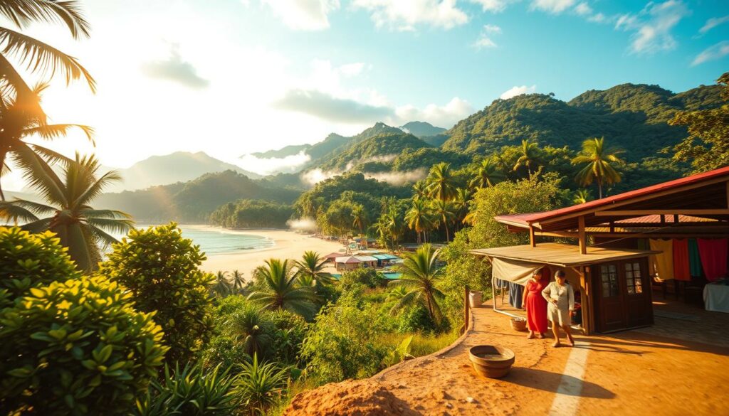 Regionale Wetterunterschiede in Thailand