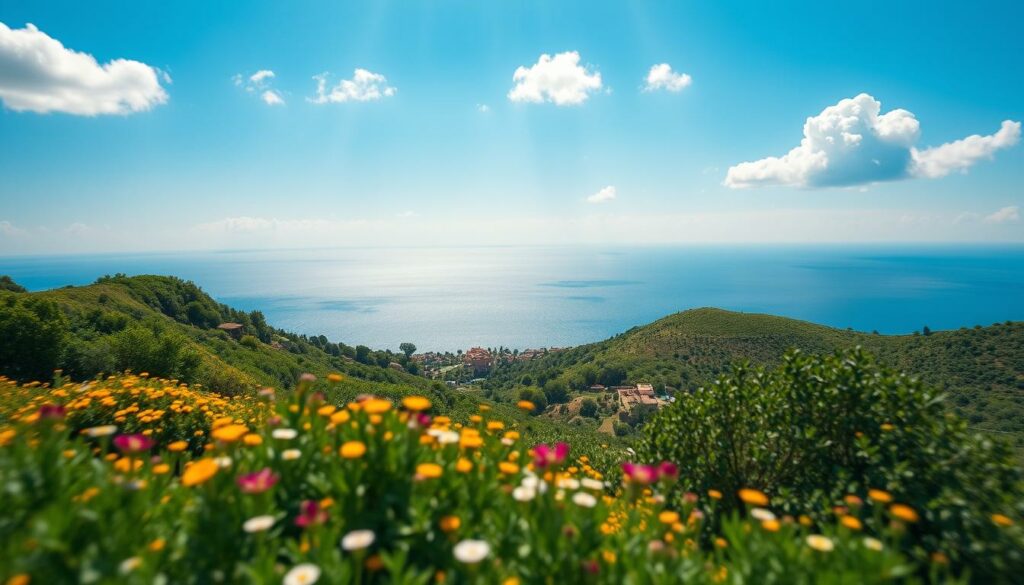 Sizilien Temperaturen und Sonnenstunden im Mai