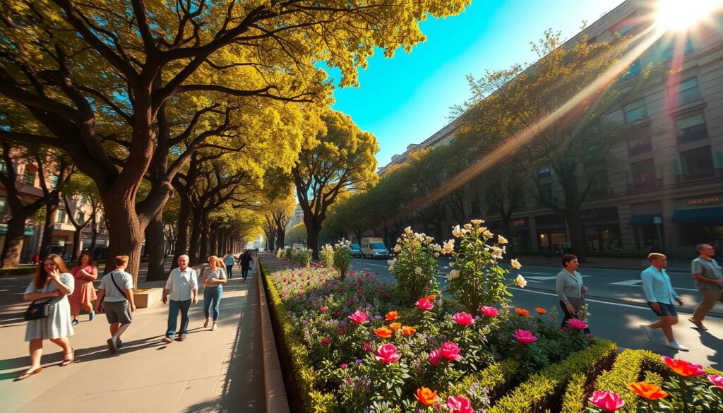 Sonnenstunden Barcelona Mai