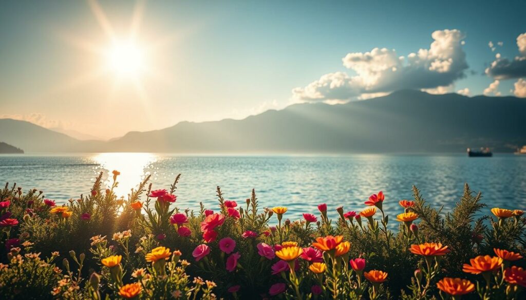 Sonnenstunden Gardasee März