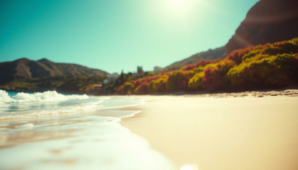 Strand auf Teneriffa im März