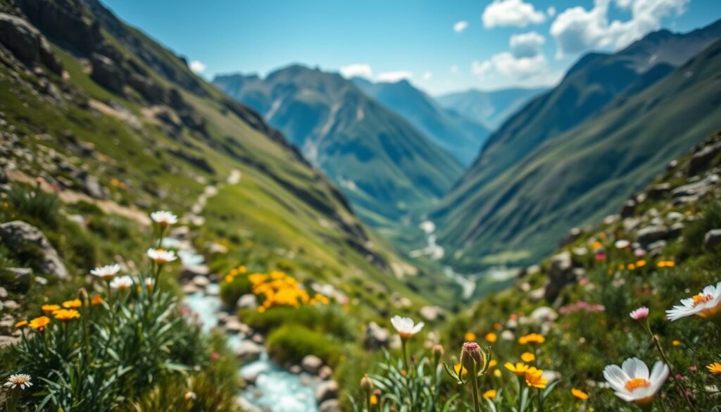 Wandern in Albanien im Frühling