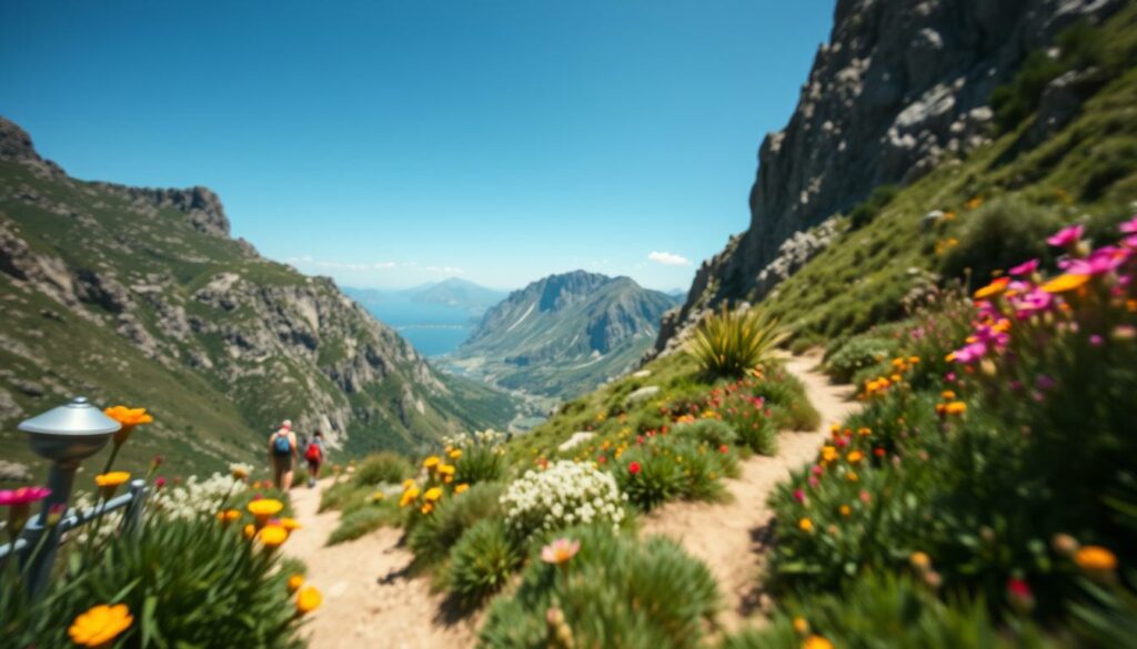 Wandern in Korsika im Frühling