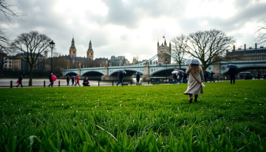 Wetter London Mitte März