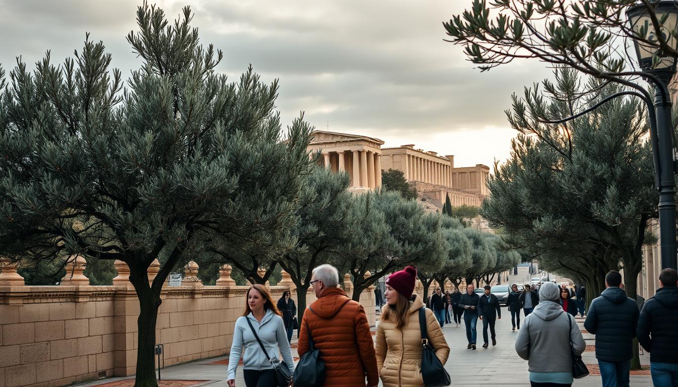 athen wetter januar