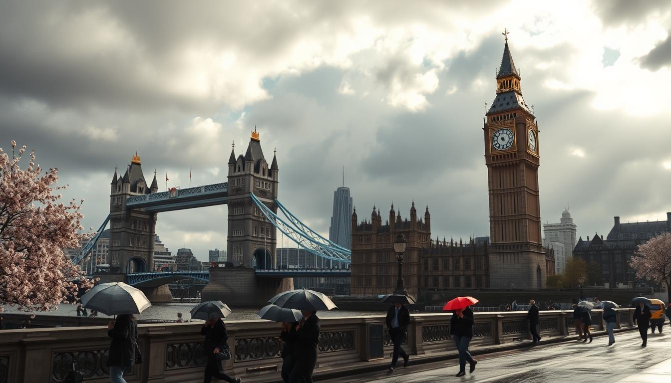 london wetter märz